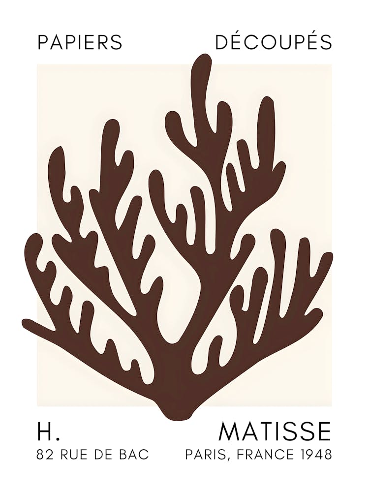 Henri Matisse Coral Reef 6