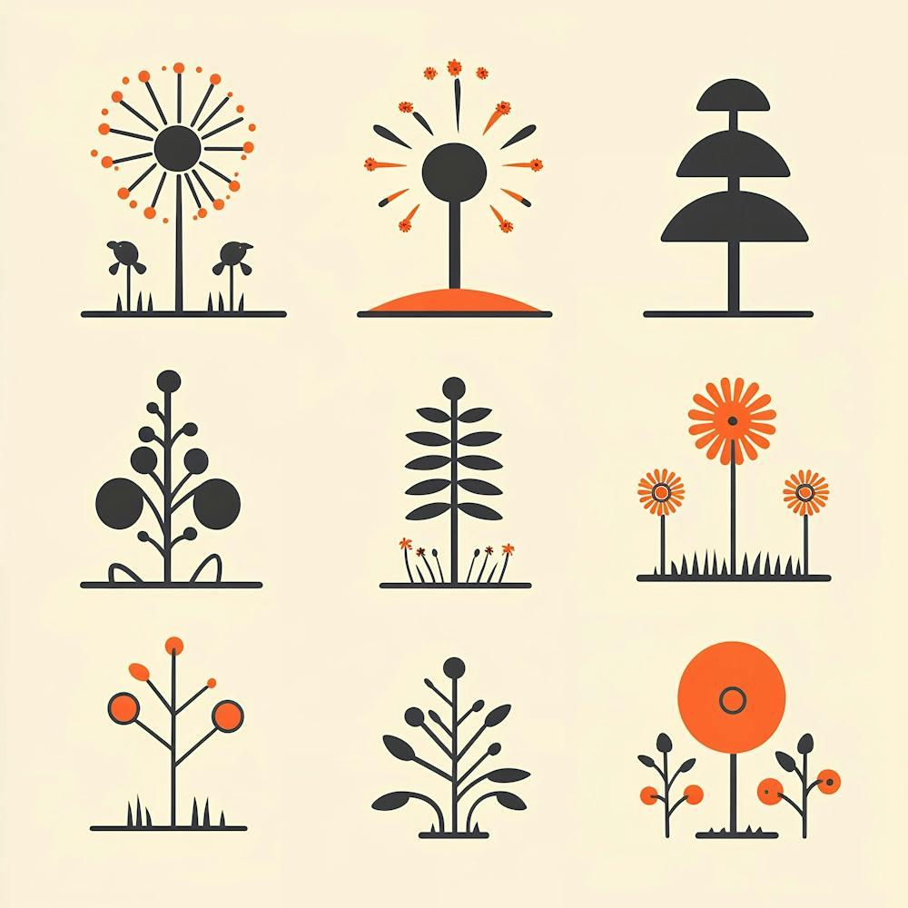 Trees And Flowers