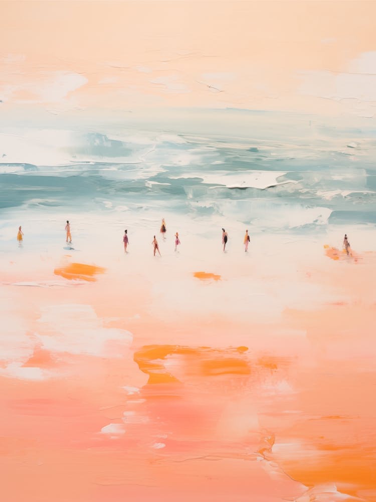 Tiny People At The Beach No. 2