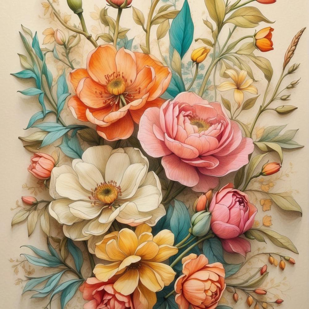 Flowers Painting