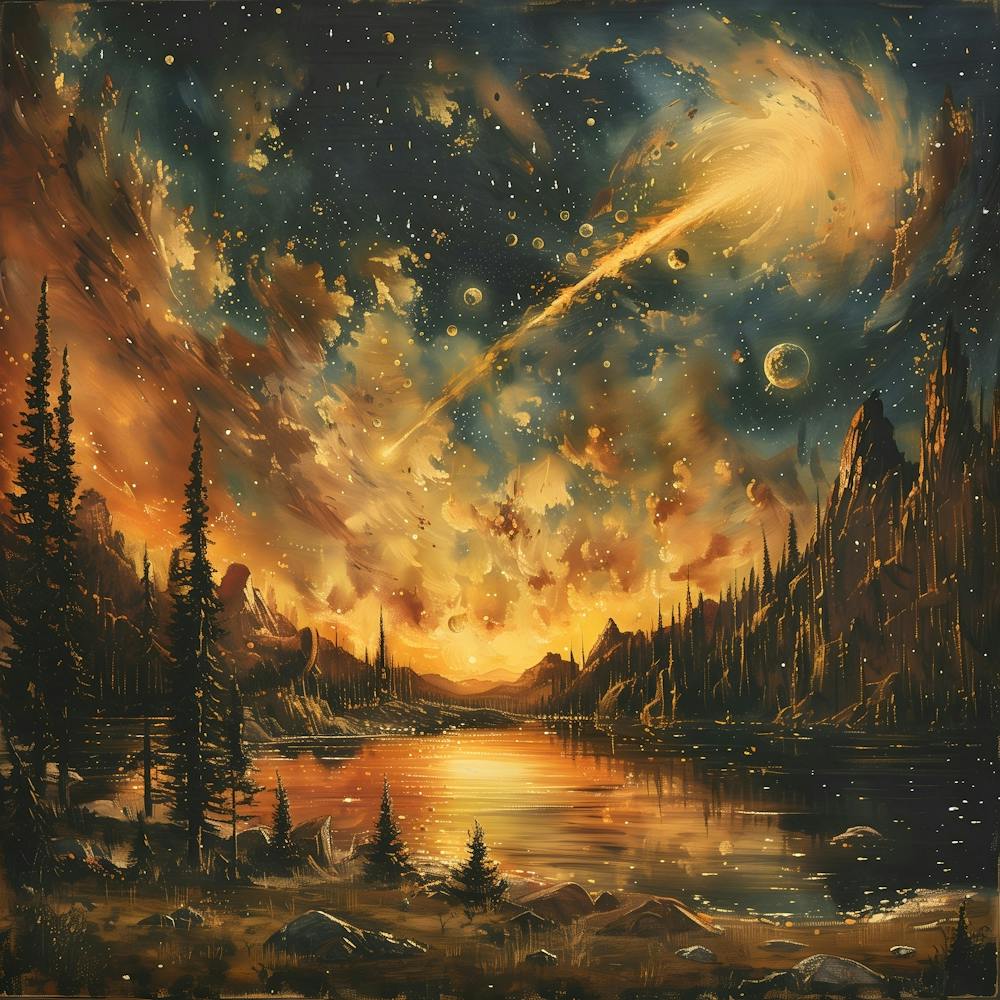 L'Étoile La Plus Brillante, Impressionnisme Et Surréalisme