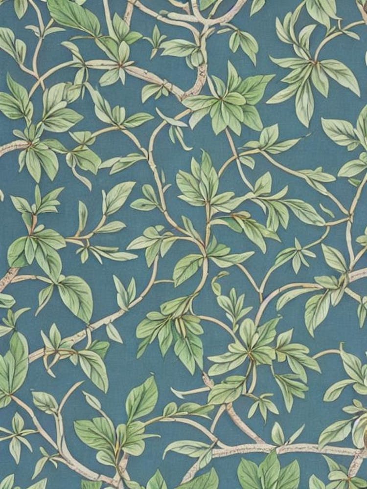 Southern Magnolia 2 tree Vintage Botanical