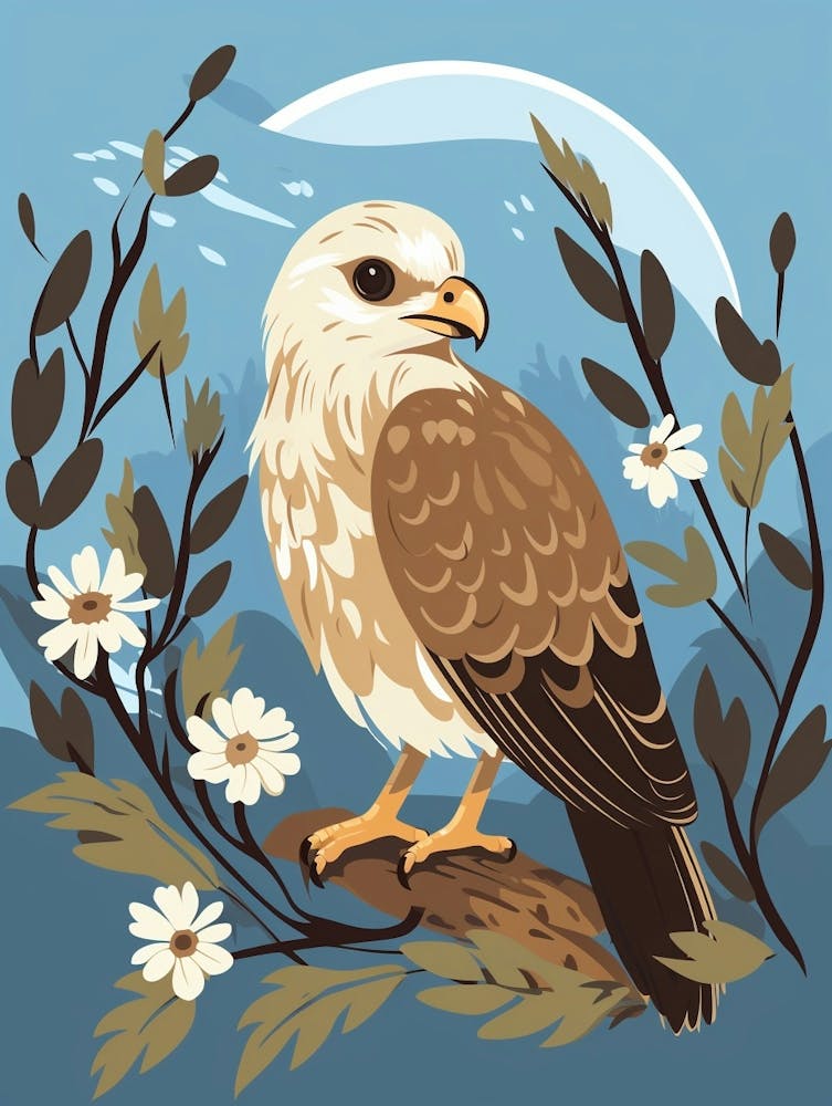 Baby Animal Illustration  Eagle 2