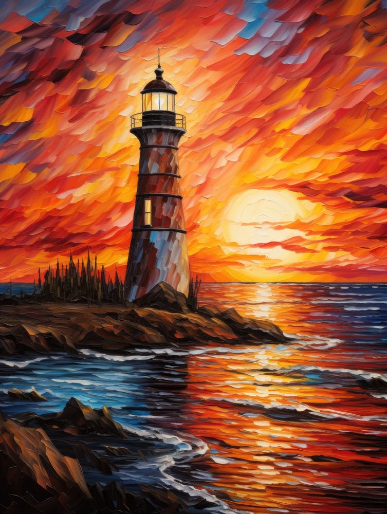 Sunset Lighthouse 2