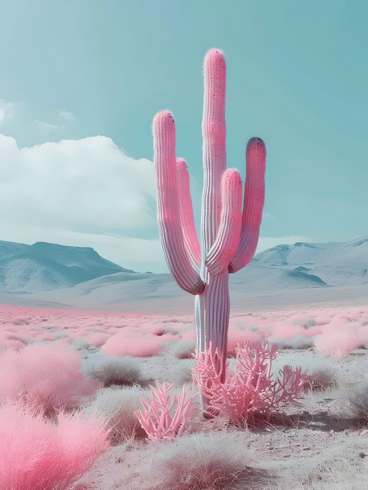 Pink Cactus