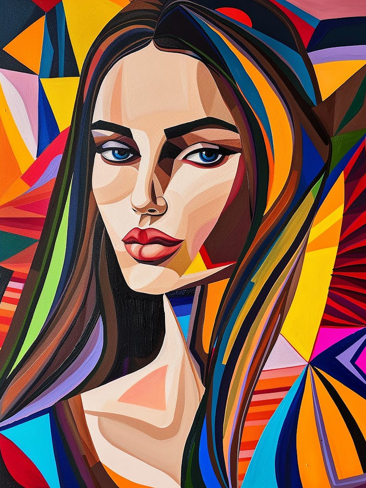 Abstract Of A Woman 4