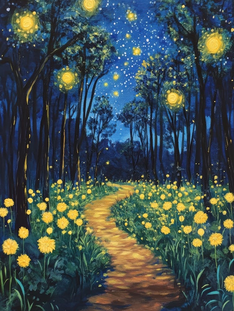 Starry Night Path