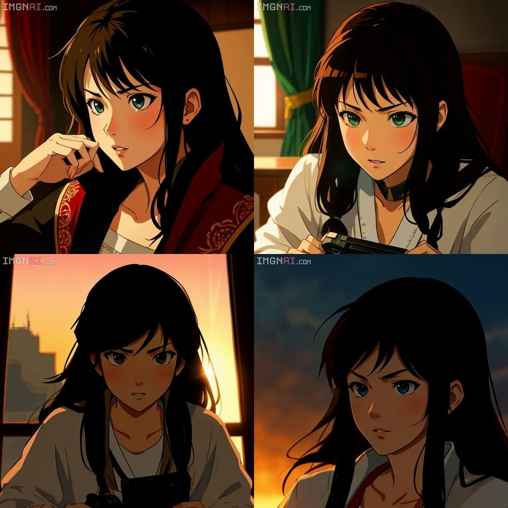 Typical anime girl