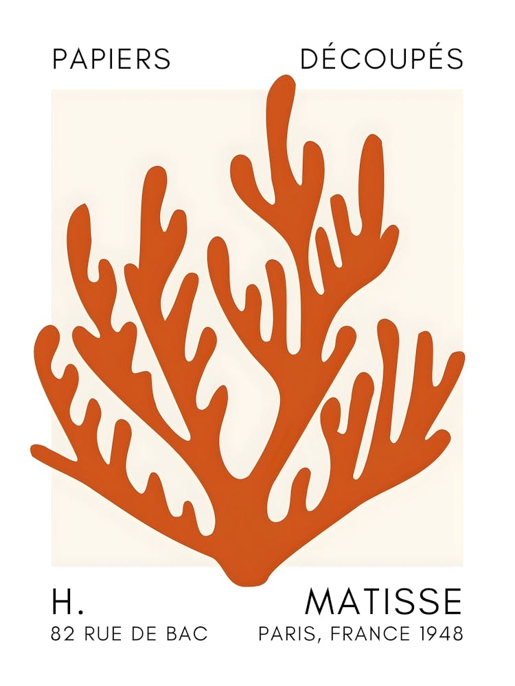 Henri Matisse Coral Reef 2