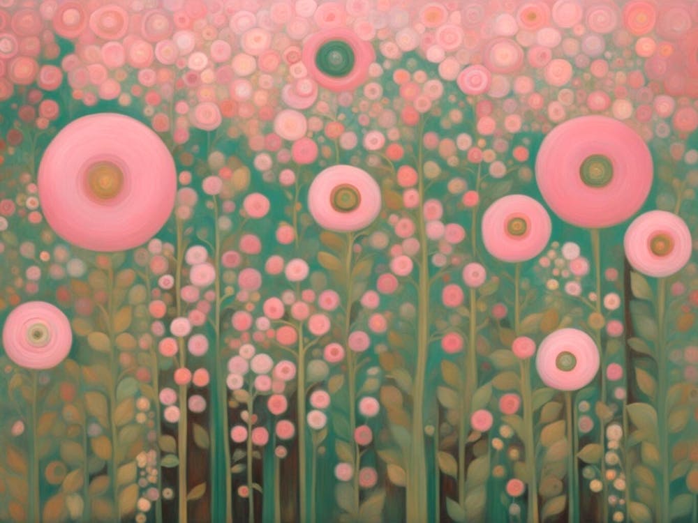 Pink Flowers 1