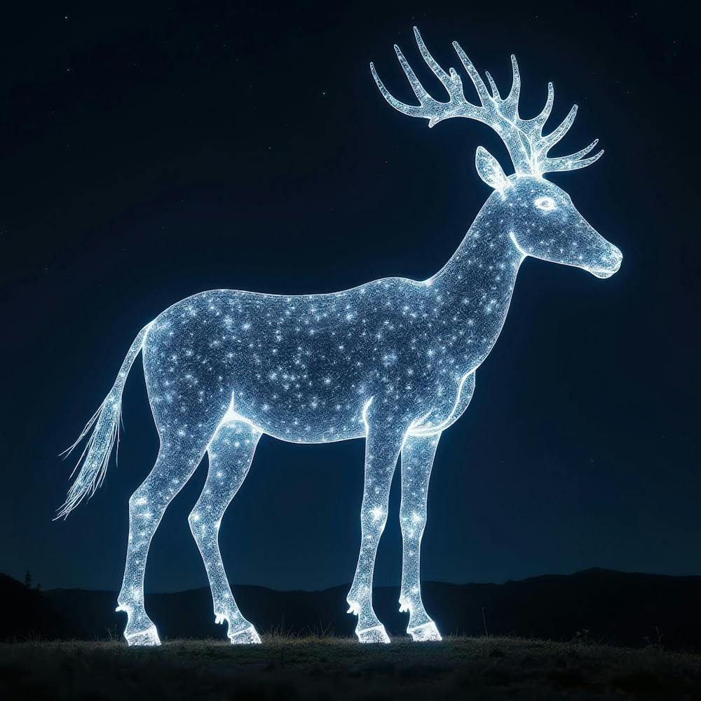 Lighted Deer