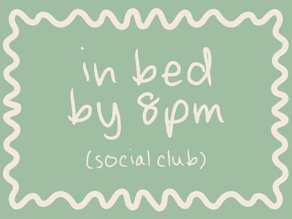 In Bed By 8pm | Cream and Seafoam