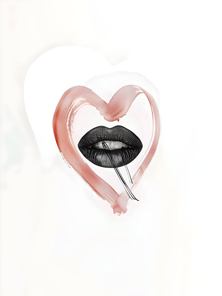 Heart Shaped Lips