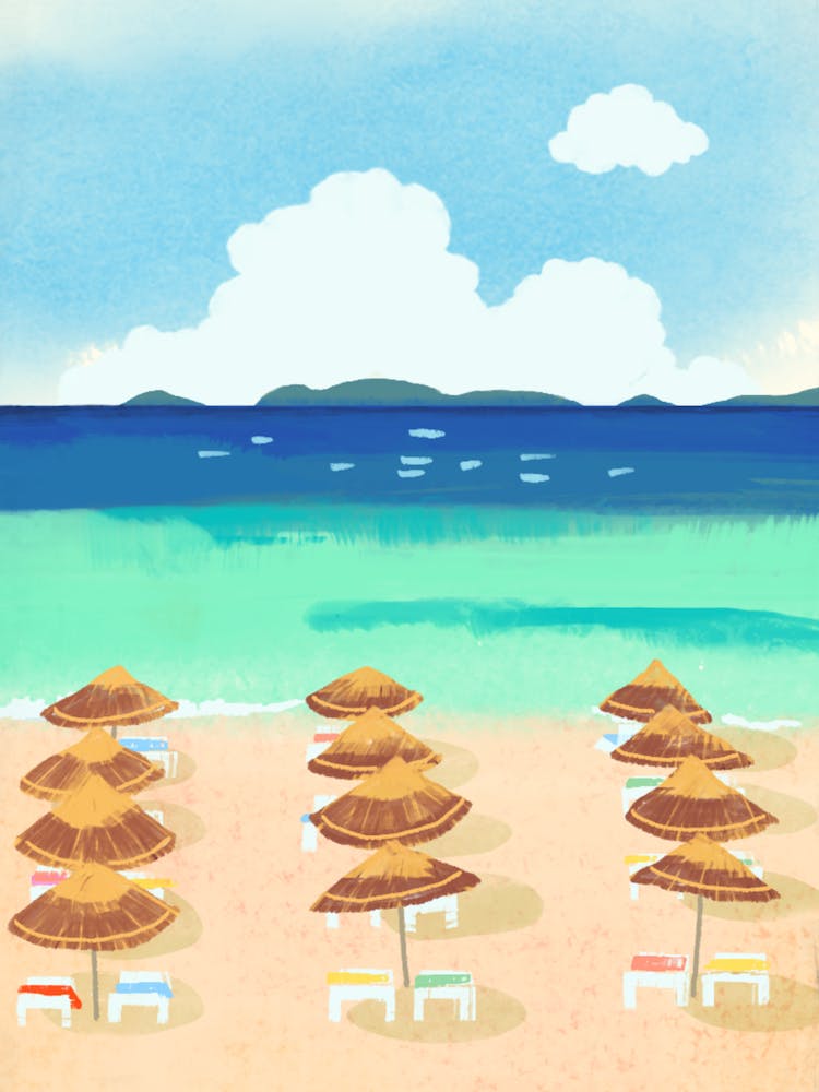 Beach Umbrellas
