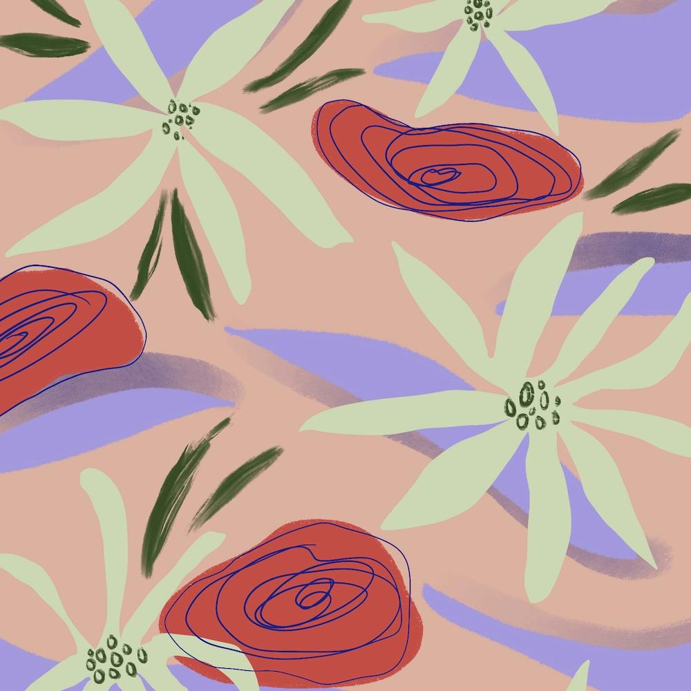 Floral 1 Square