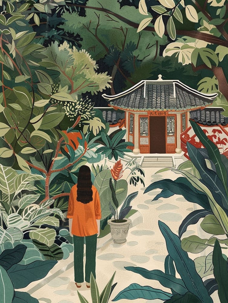 In The Garden Lan Su Chinese Garden Usa 1