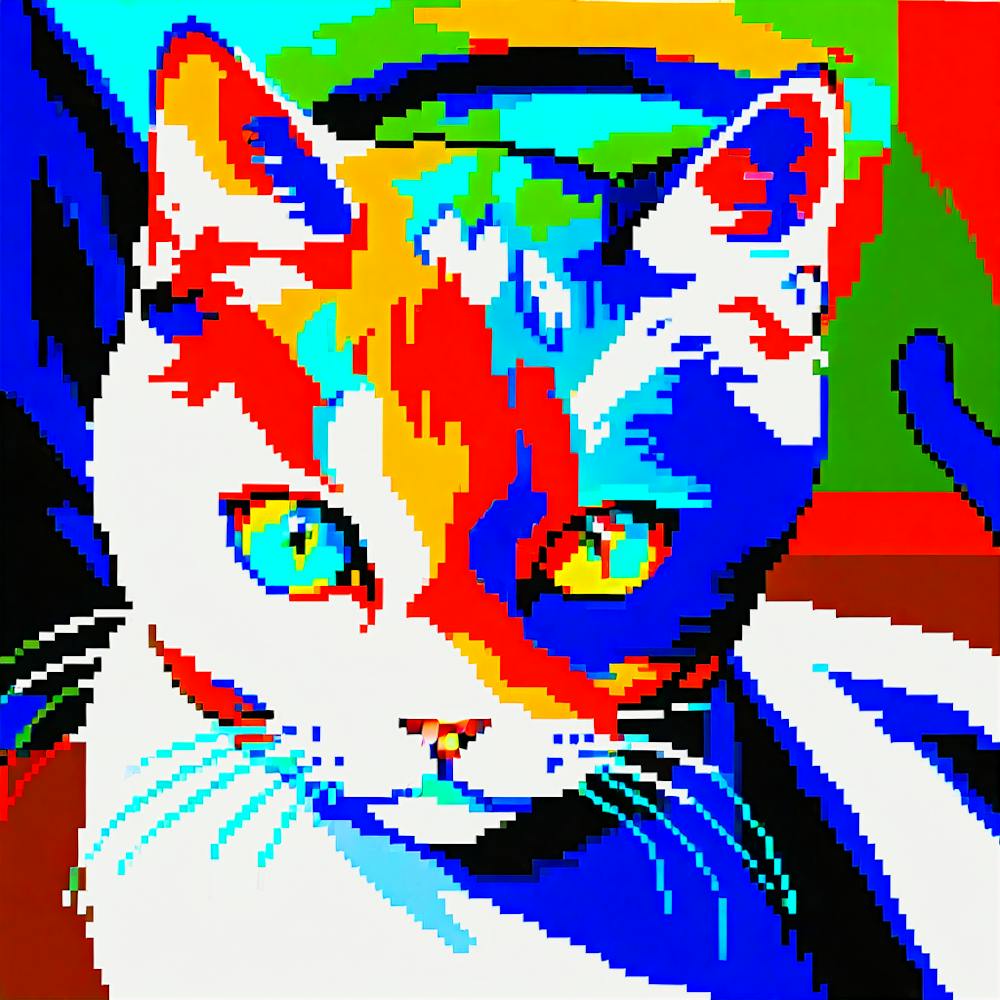 Katze Leinwanddruck