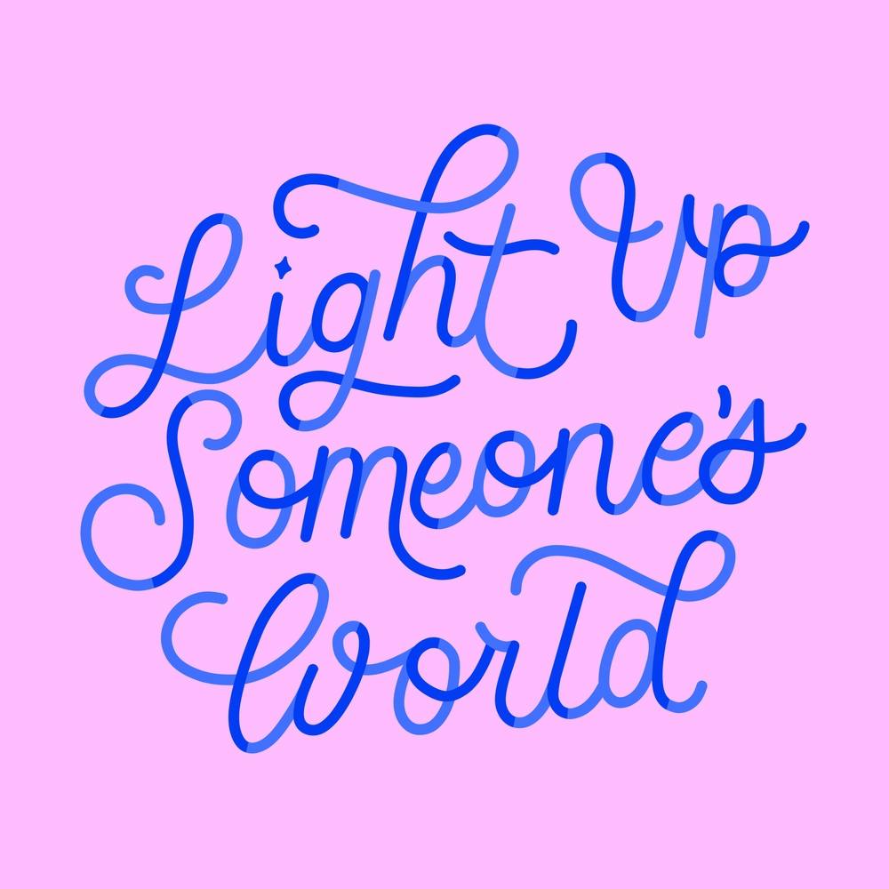 Light Up Someones World Square