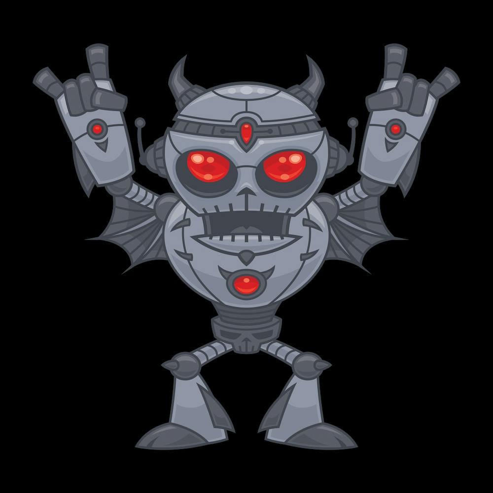Metalhead – Heavy Metal Robot Devil
