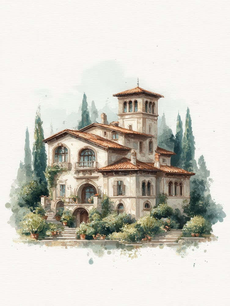 Aihrgdesign Isolated Watercolor Painting Of Italian Renaissan 7b62c865 A5ea 4661 B306 F2527da215e8 1
