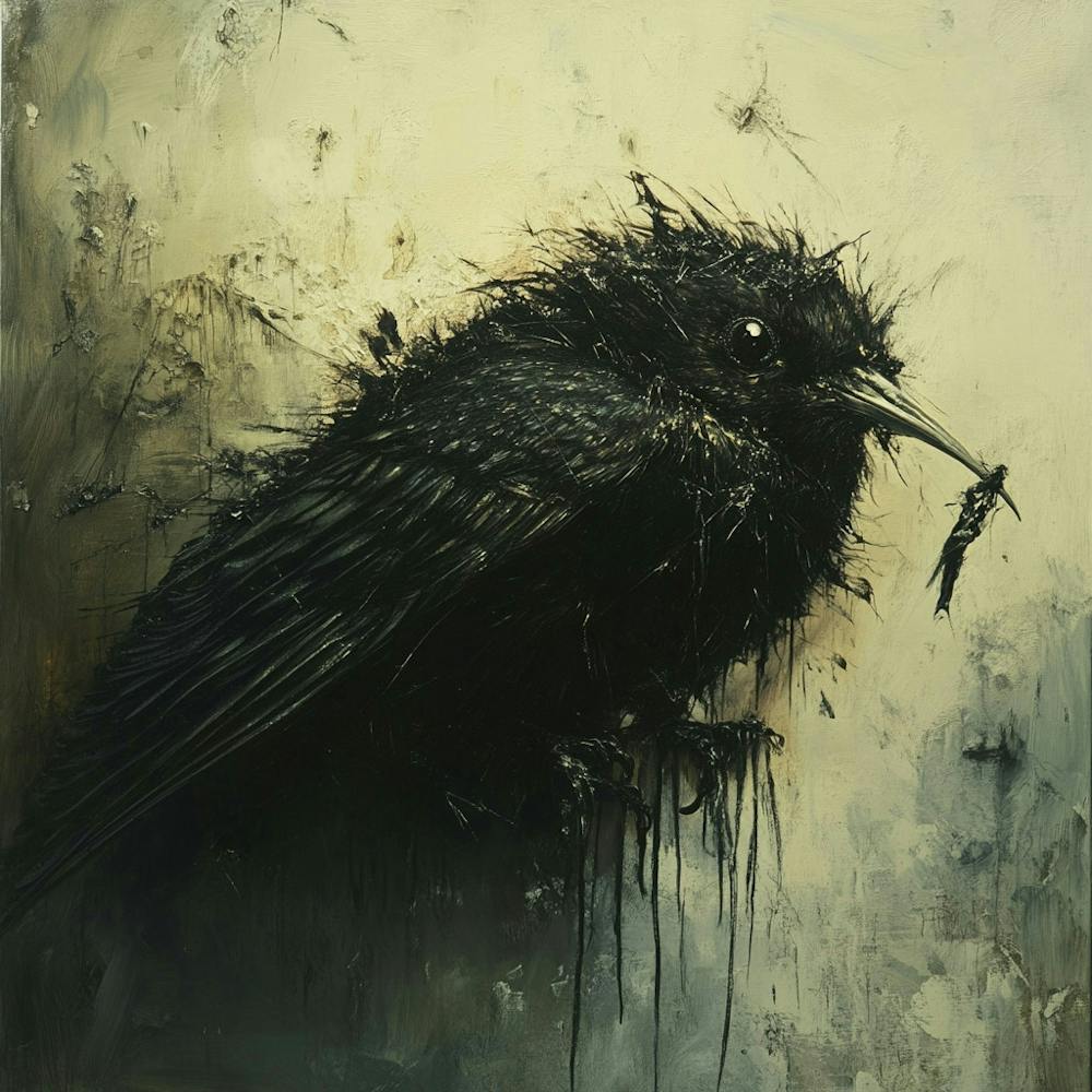 Crow Abstract