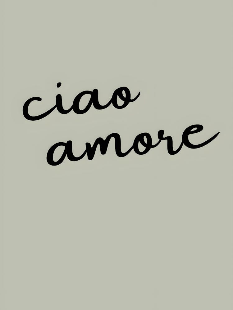 Ciao Amore