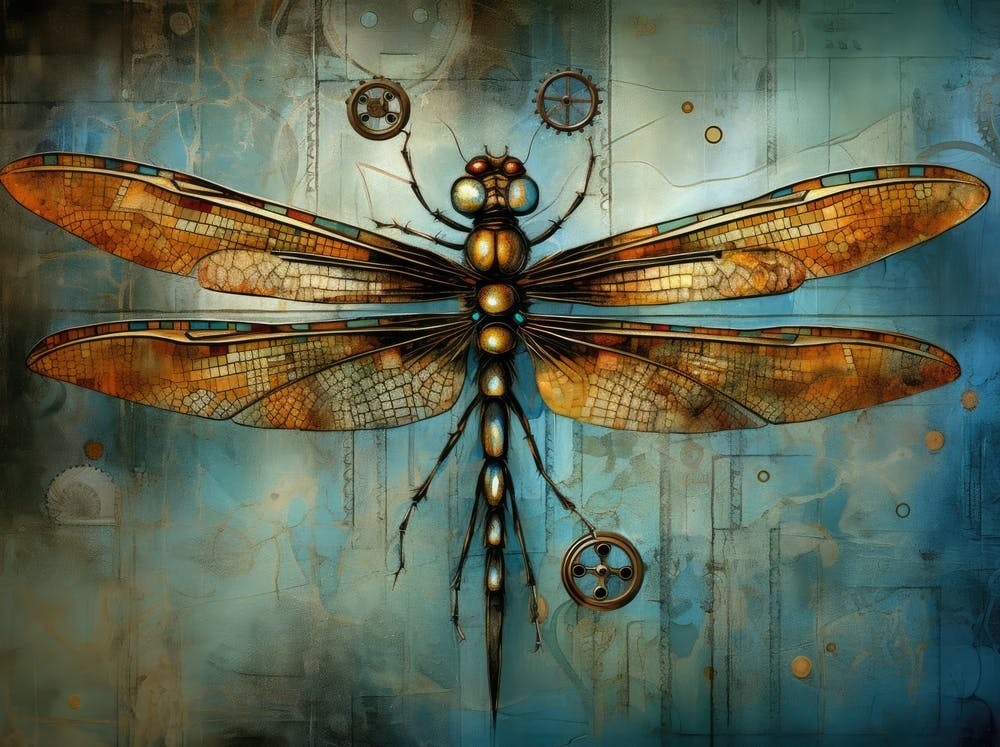 Steampunk Dragonfly