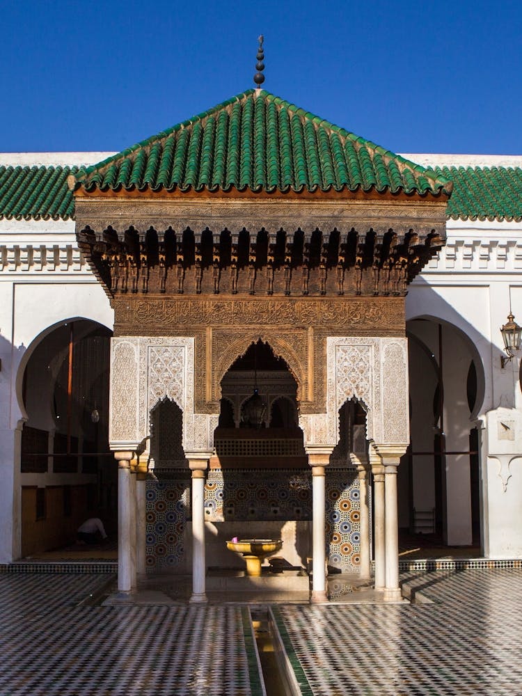Cour Intérieure Au Maroc
