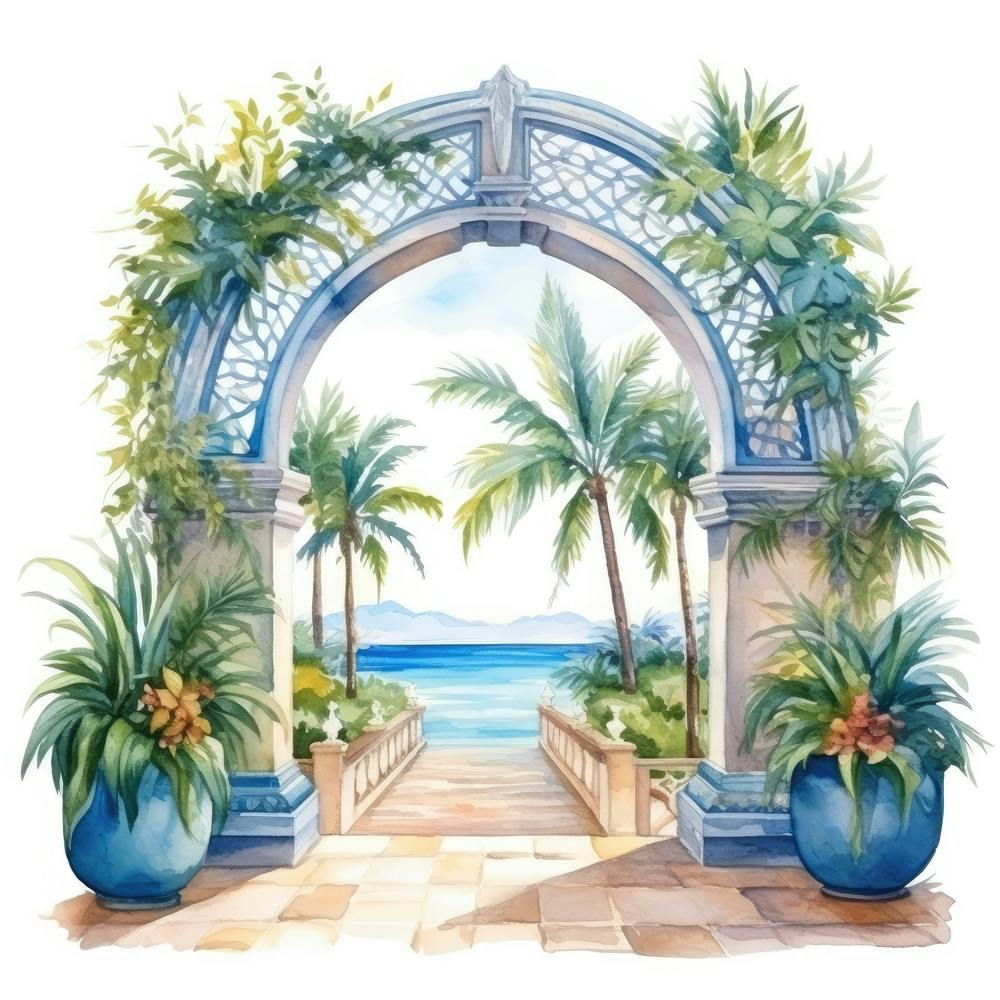 Archway To The Beach