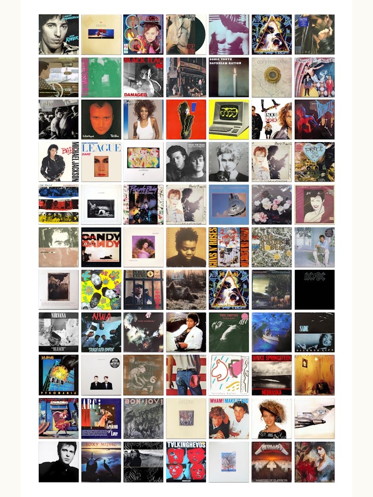 80s Music - Vinyl Covers - - 1980s