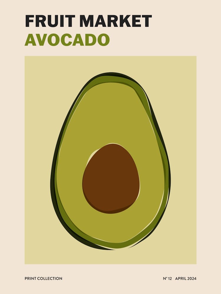 Fruit Market No. 12 Avocado