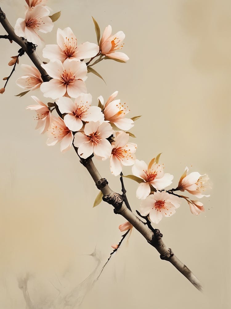 Delicate Cherry Blossom Branch no2