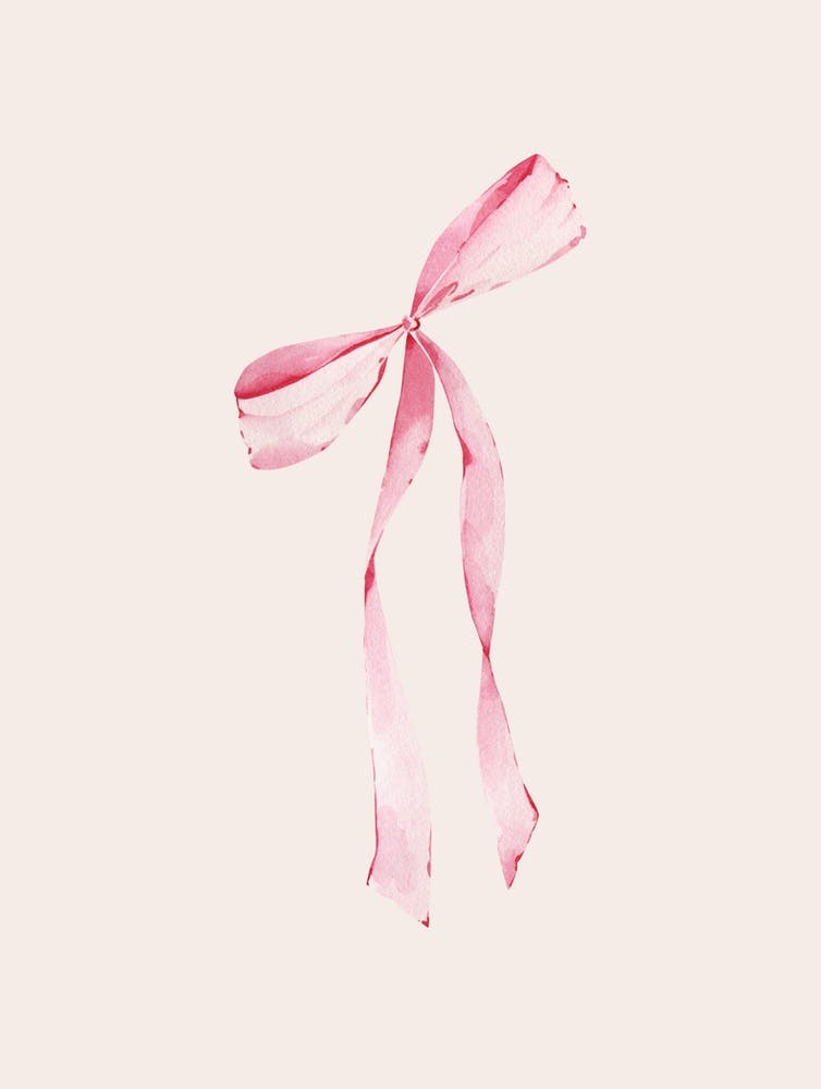 Coquette Pink Bow - 2 - Neutral