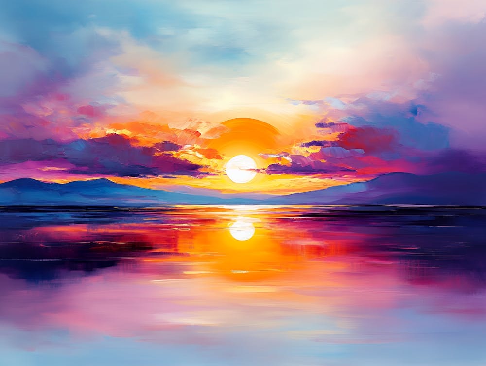 Sunset Over Water 9