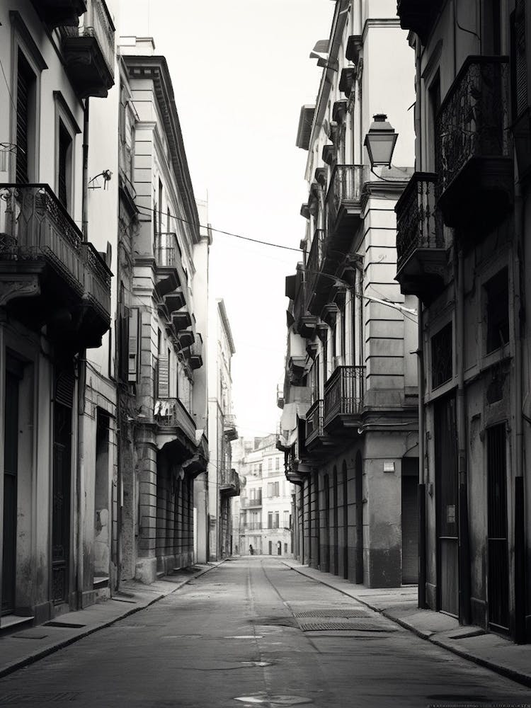 Salerno, Italy, Black And White Photography 3