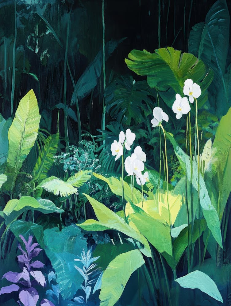 Orchideen im Dschungel