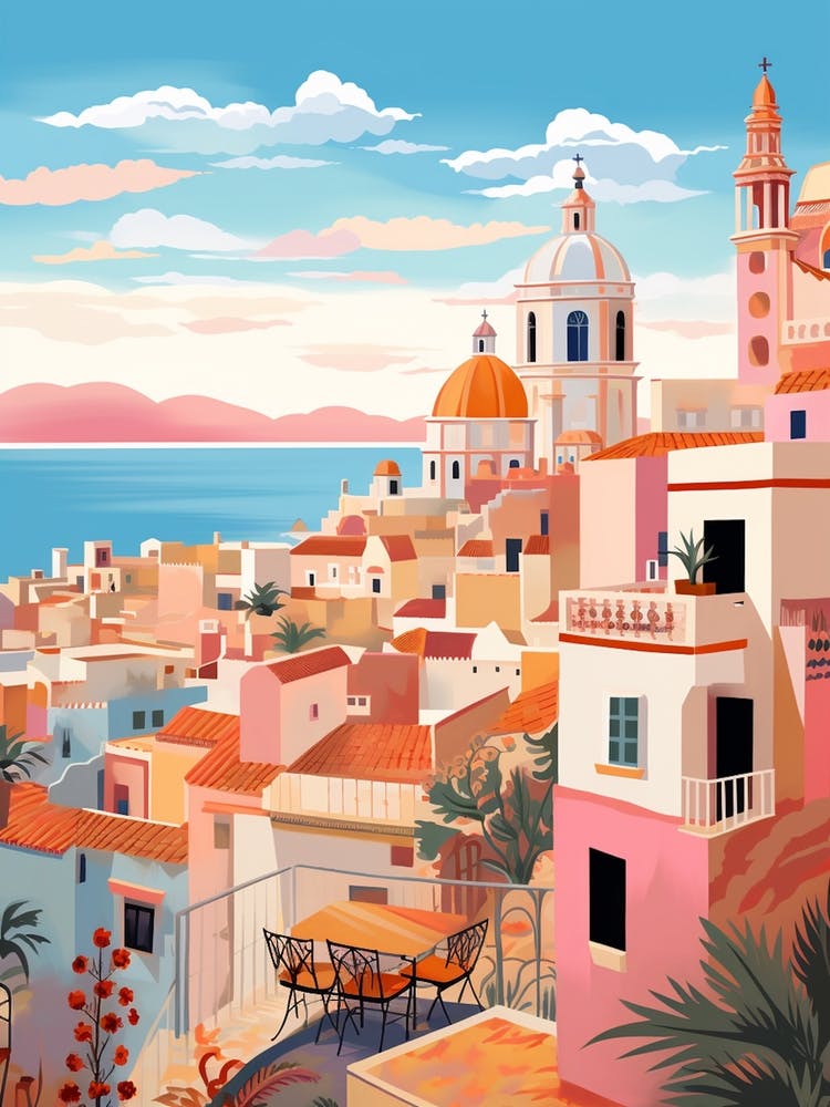 Cadiz Spain 3 Illustration