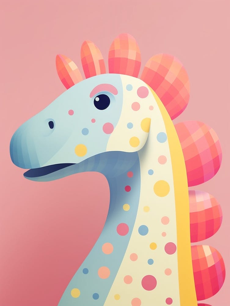 Colourful Dinosaur Anchisaurus 1