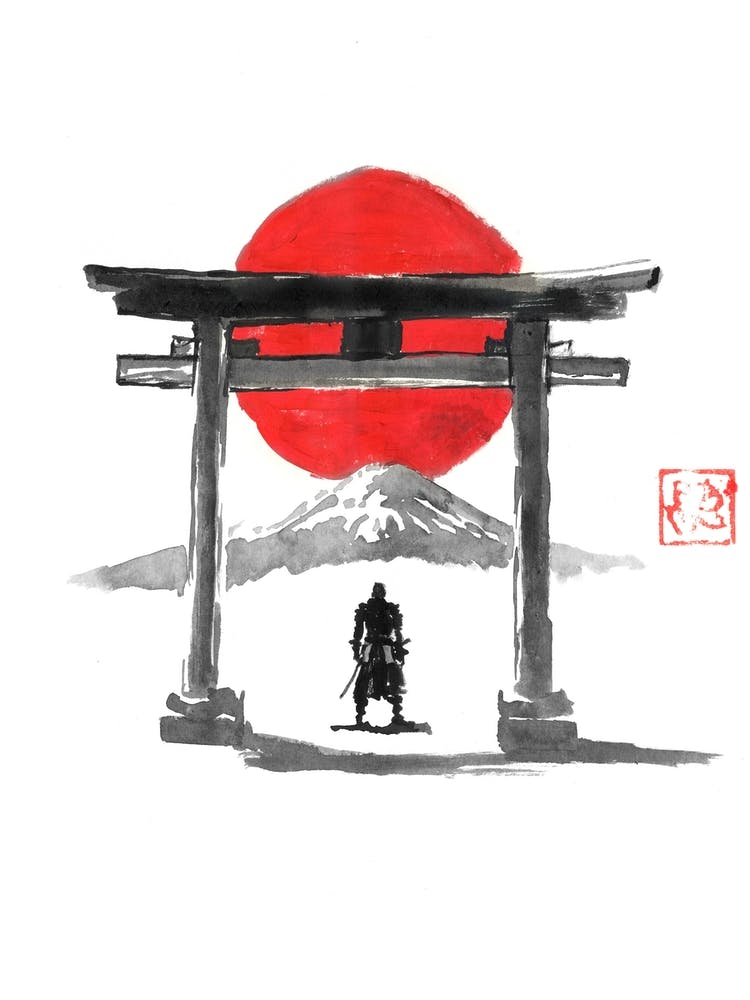 Samurai am Tor