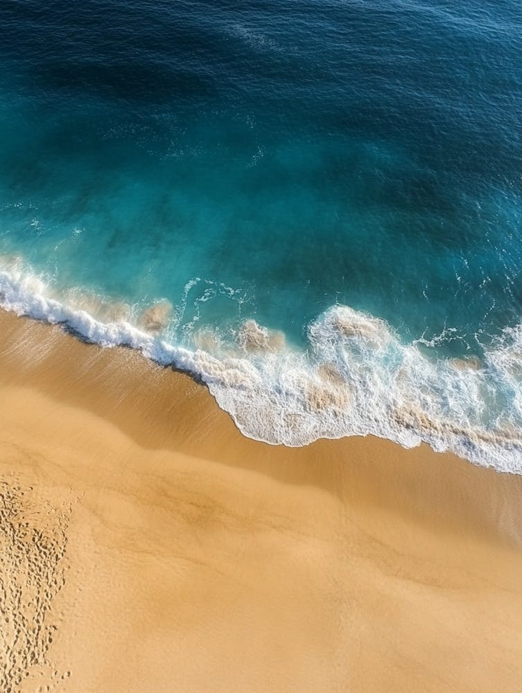 Aerial View Of A Beach 55