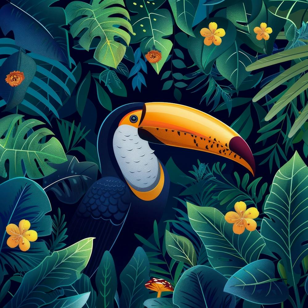 Toucan In The Jungle 8