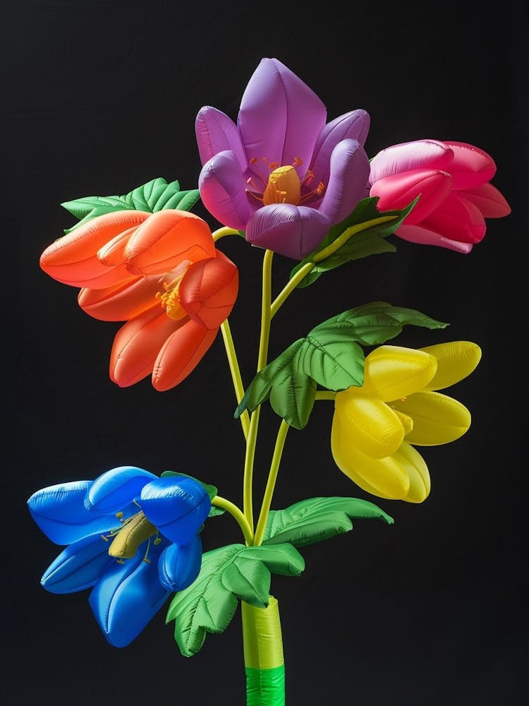 Bright Inflatable Flowers Hellebore 4