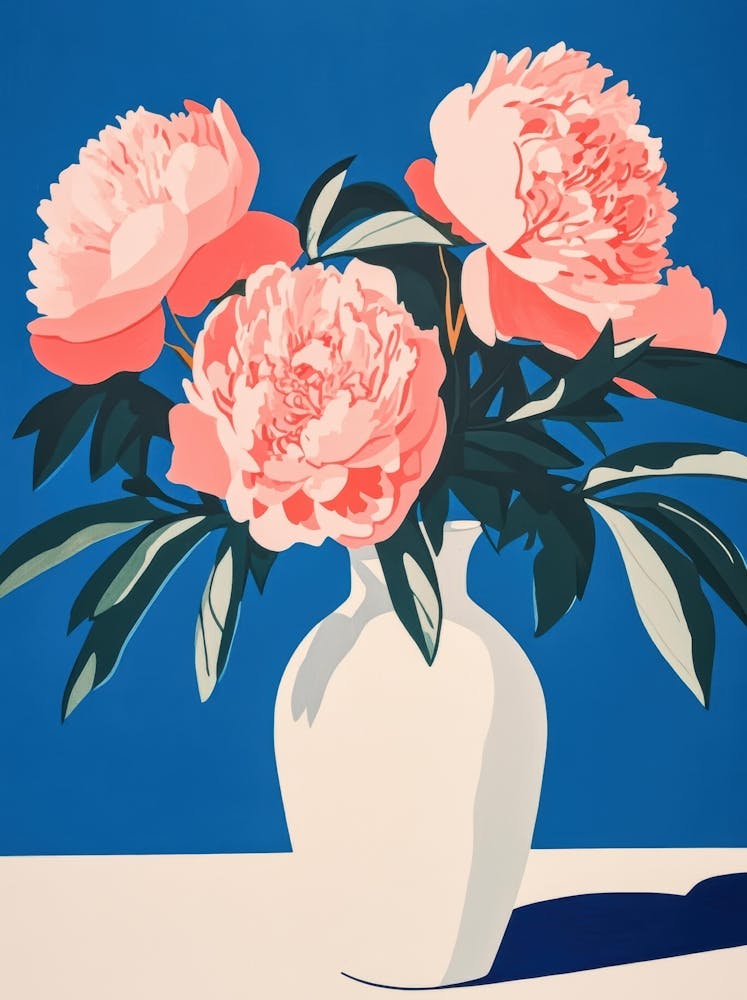 Peonies In A Vase 4