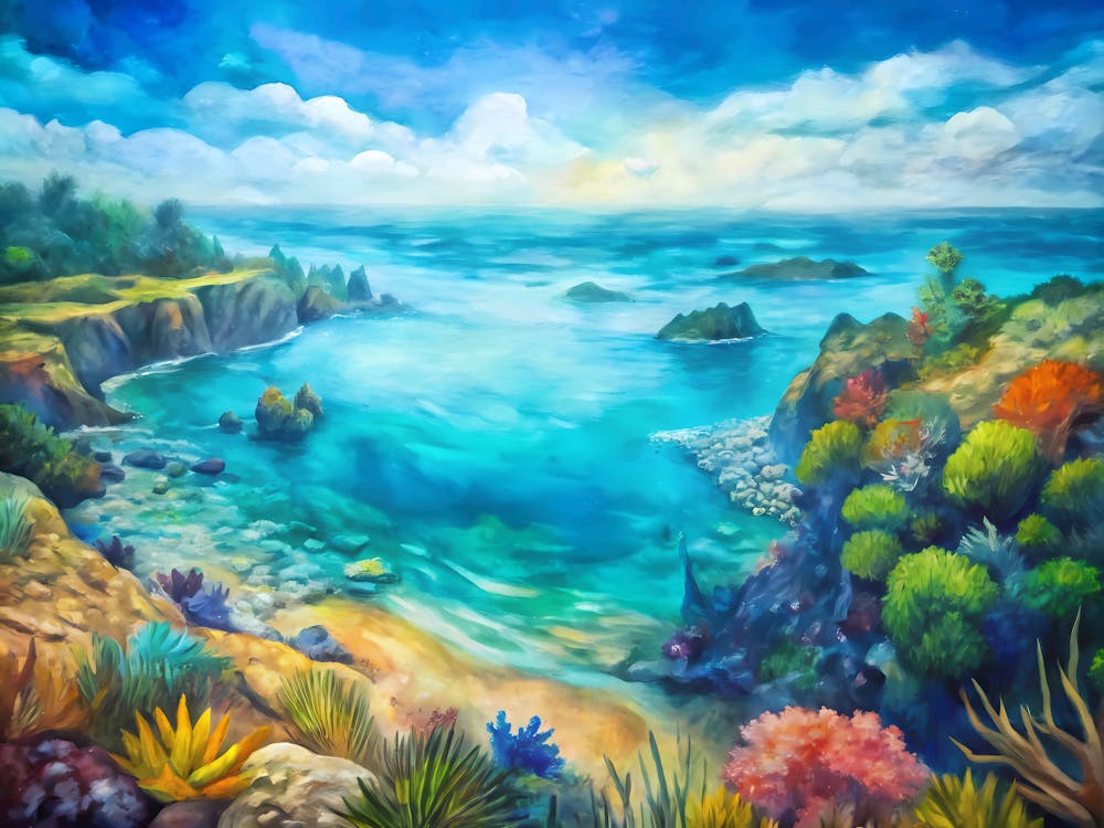Van Goghgreat Barrier Reef Marine Park Australia 1