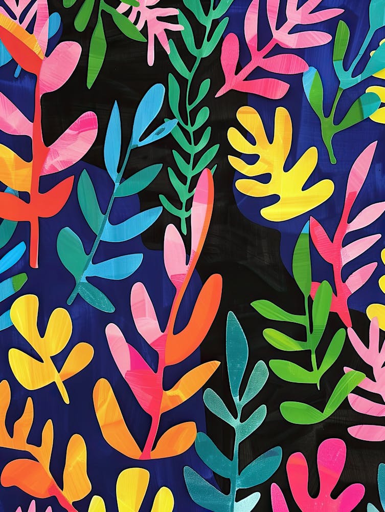 Electric Garden Matisse Style