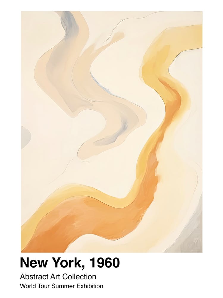 World Tour Exhibition, Abstract Art, New York, 1960 12