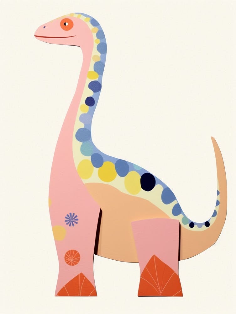 Nursery Dinosaur Art Maiasaura