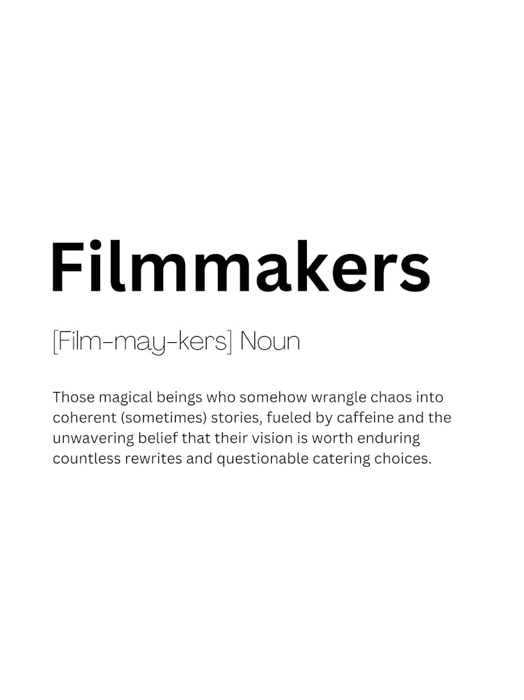 Filmmakers Definition Meaning