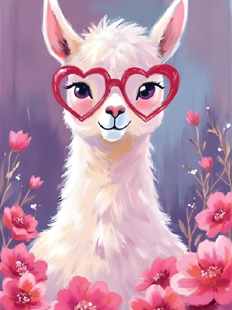 Llama In Glasses