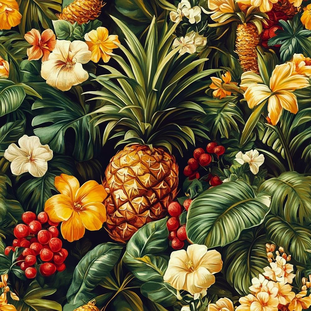 Tropische Musterkunst